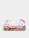 Folded view of soft blanket