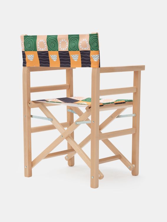 custom directors chair details