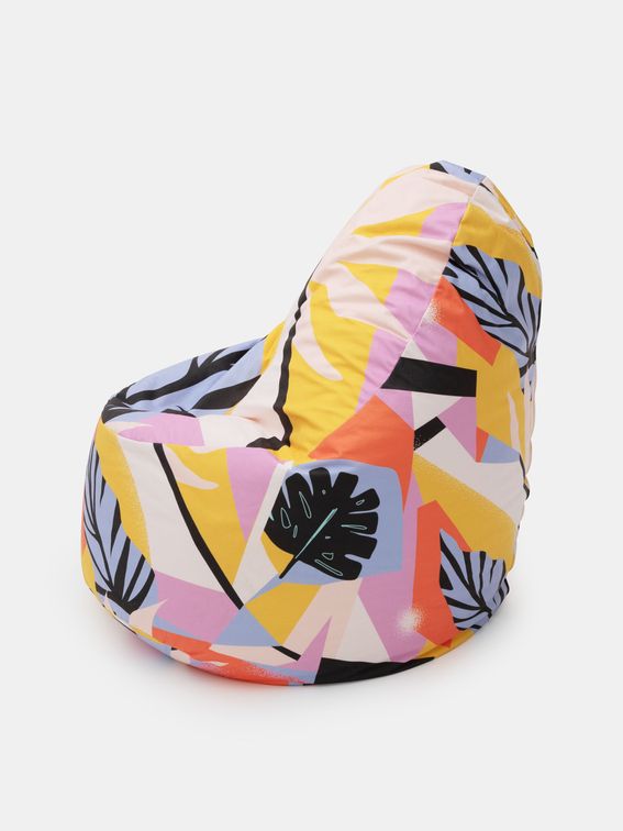printed bean bag
