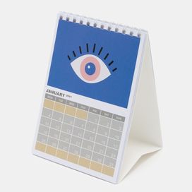 monthly desk calendar