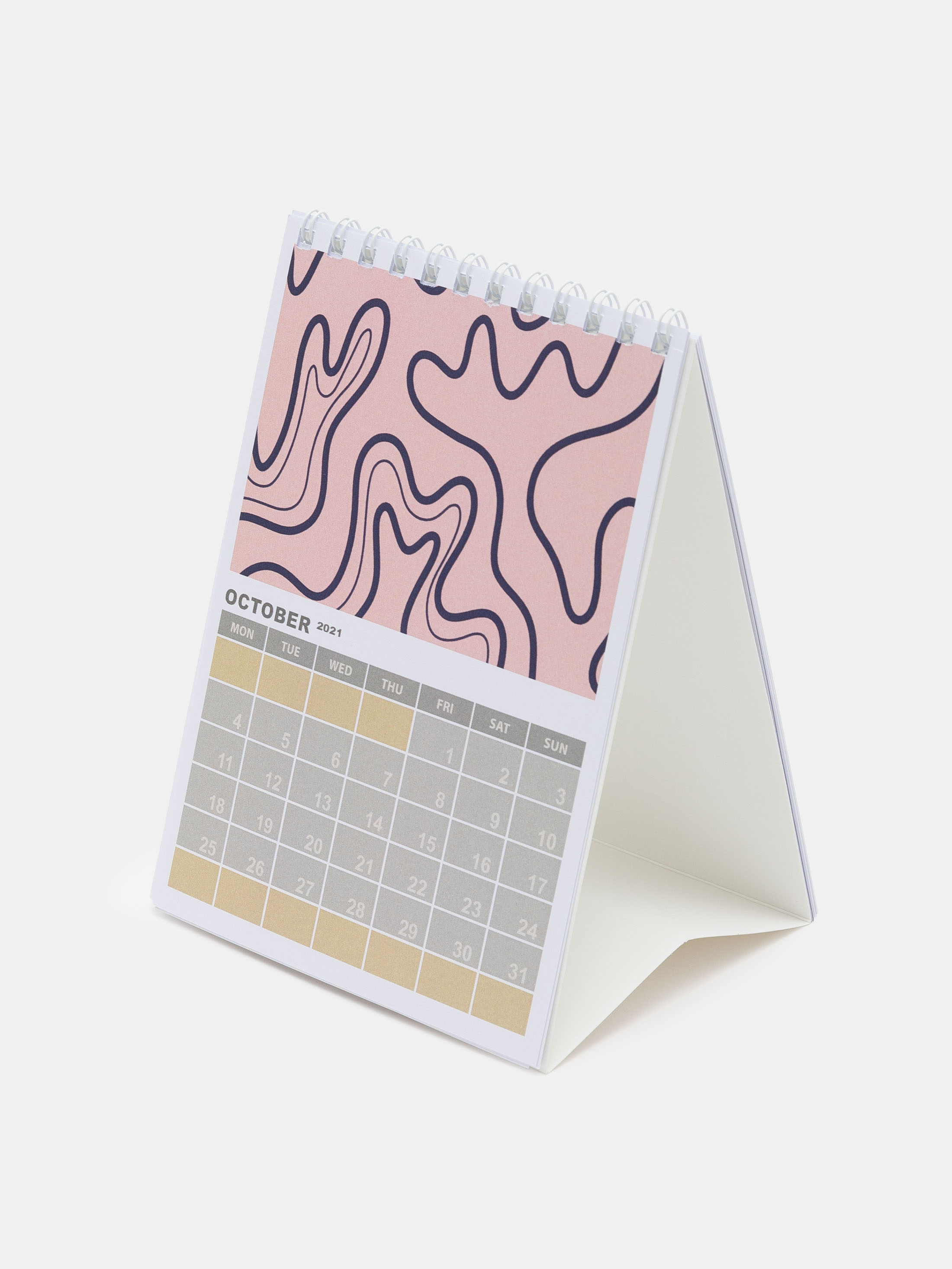 design your own desk calendar