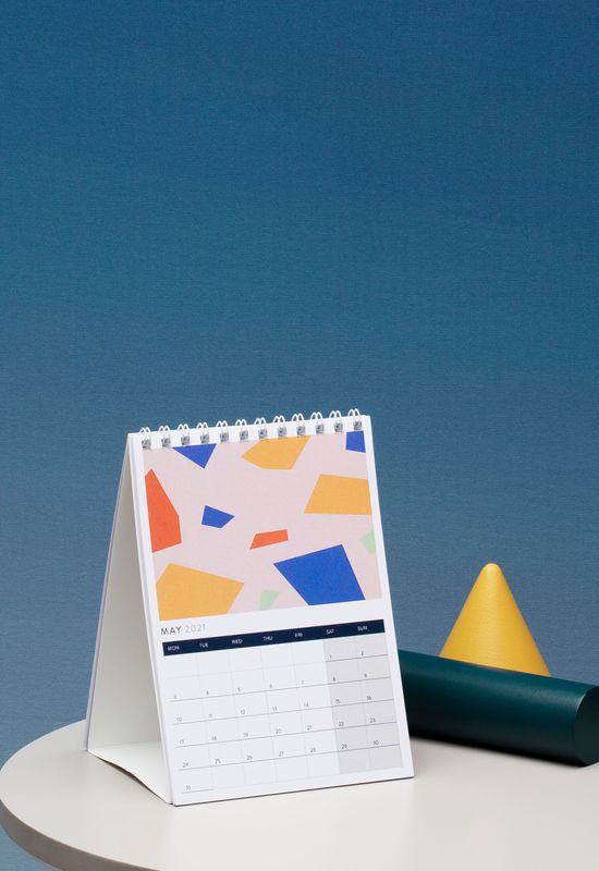 Custom Desk Calendar. Make Your Own Monthly Desk Calendar.