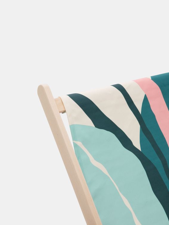 custom printed double deckchair