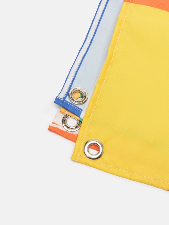 Banderole d'extérieur avec dessin coloré