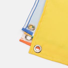 Banderole d'extérieur avec dessin coloré