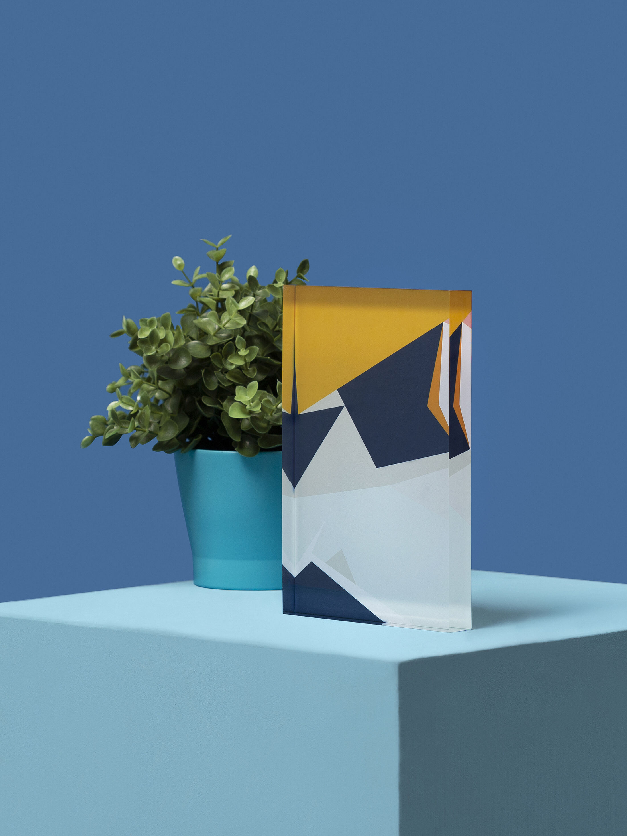 acrylic picture block