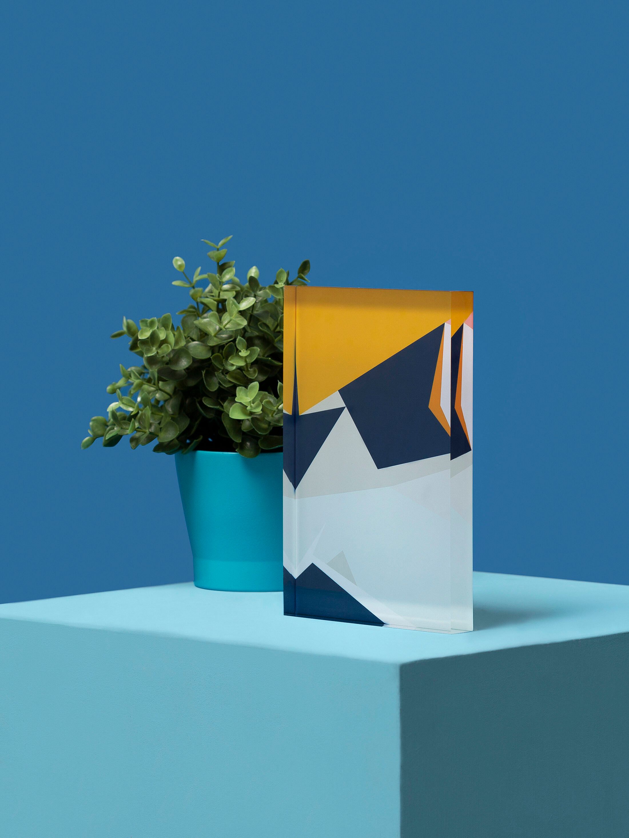 acrylic picture block