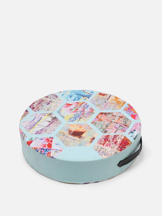 create your own round floor cushion
