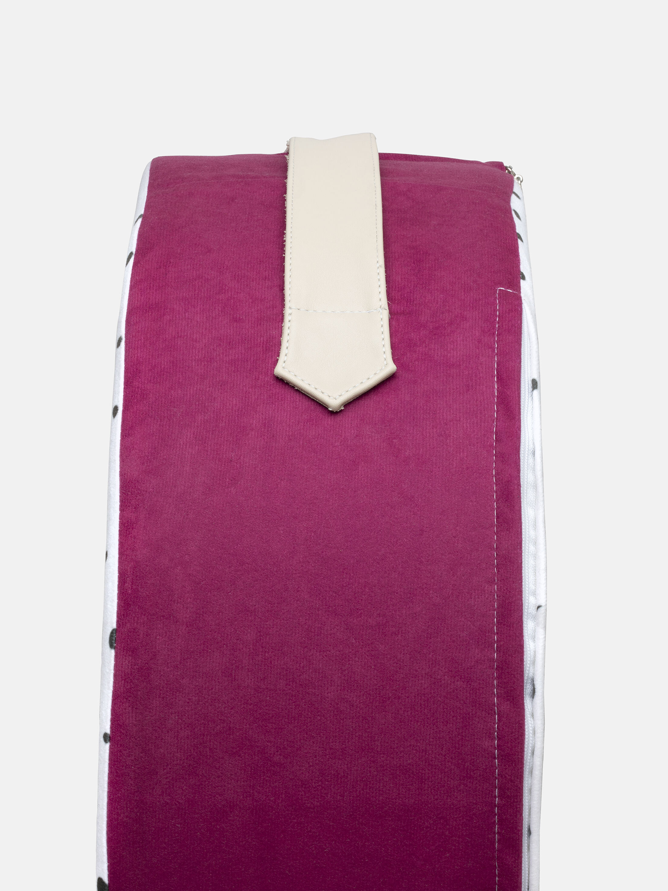 Coussin de sol rond personnalisé avec design floral