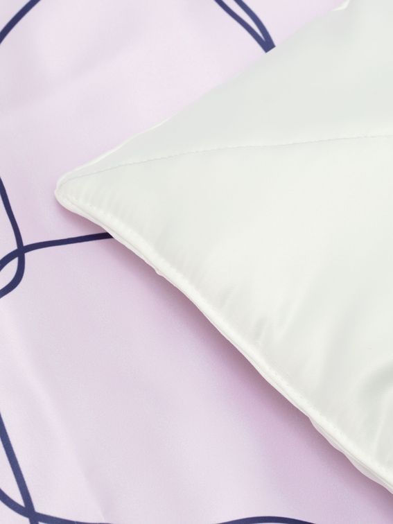 patchwork quilt aufgerollt