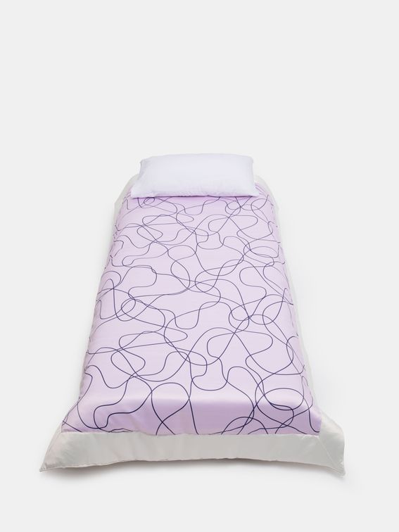 Housse de protection du couvre lit imprimé