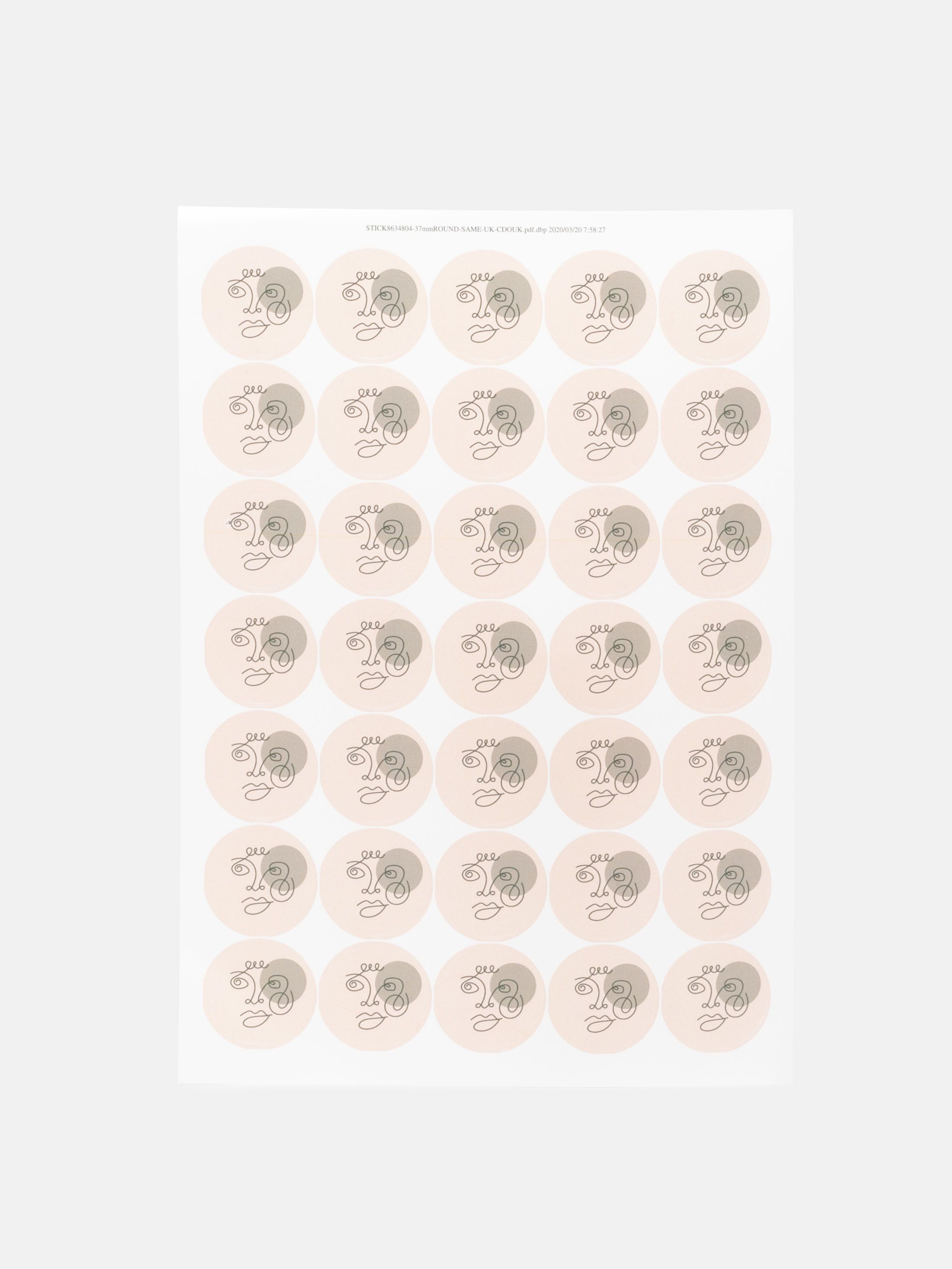 stickers drukken met je eigen ontwerp