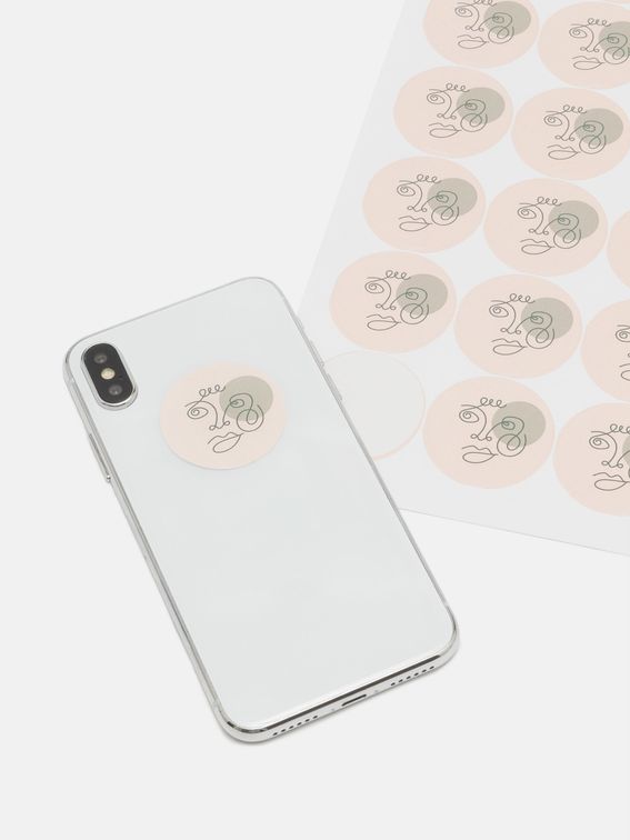 Create your own stickers cat design artwork and photo