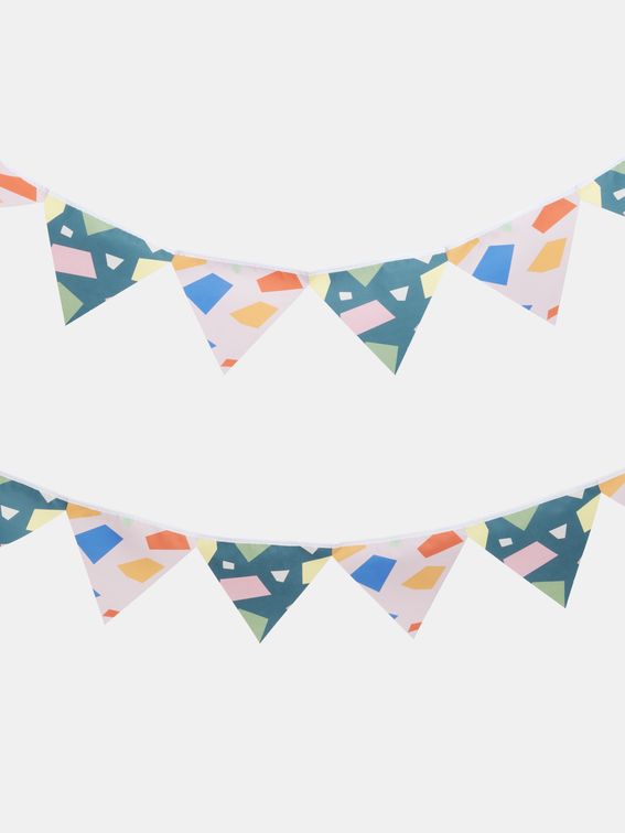 bespoke bunting in classic patterns