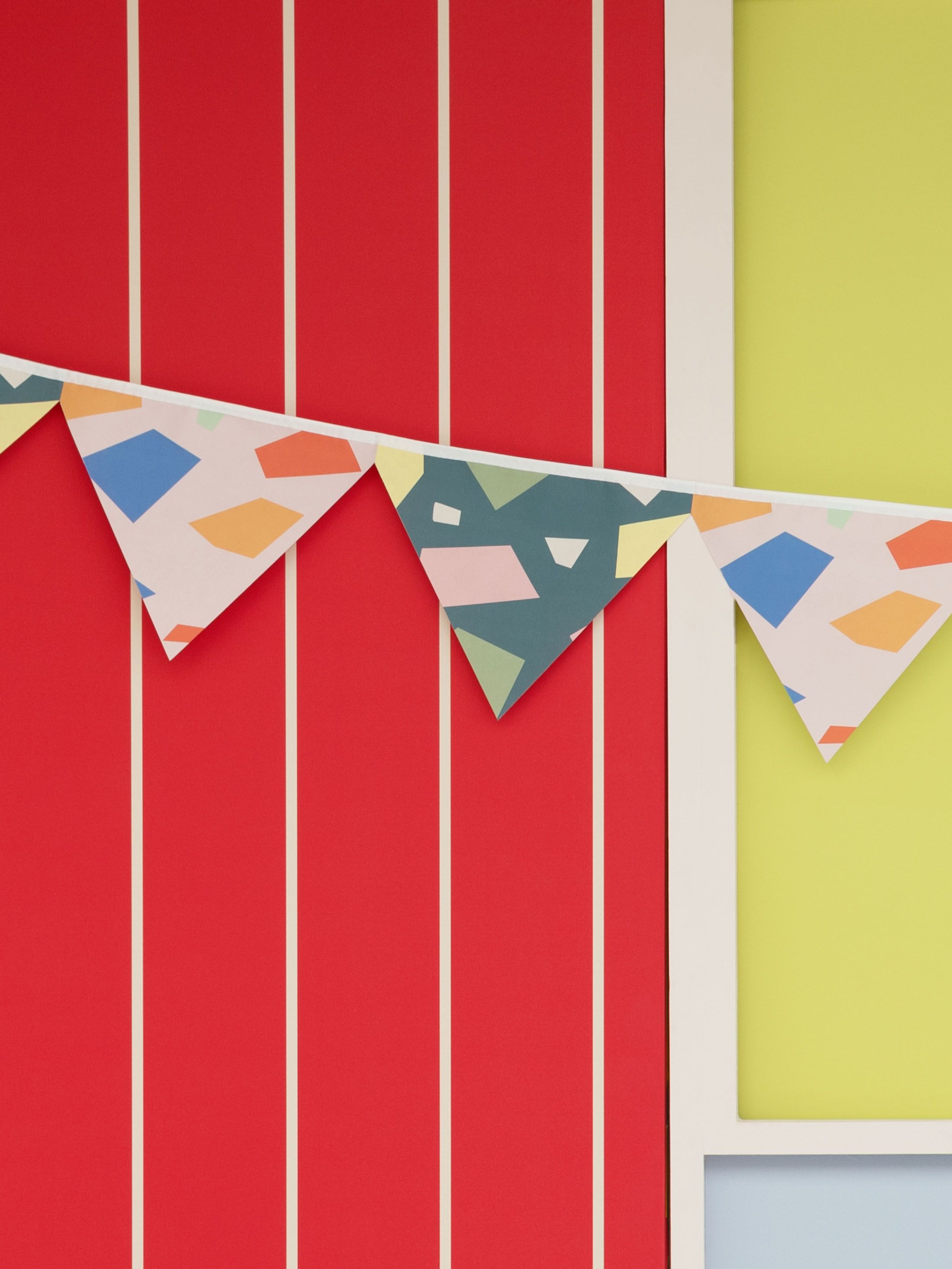 bespoke bunting made and printed to order