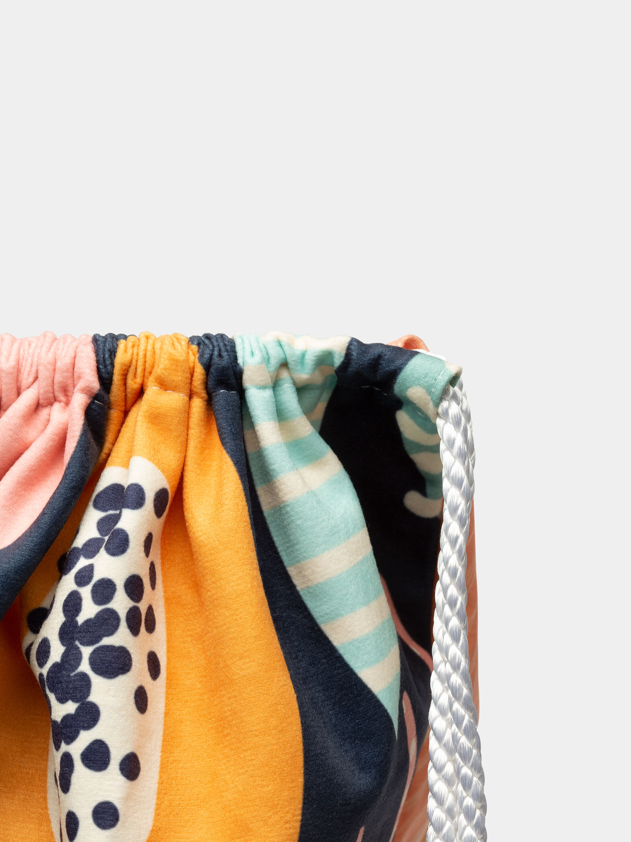 Custom drawstring toy storage bag