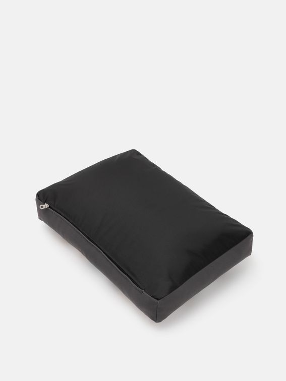 custom made dog beds detailed side view showing paw print design
