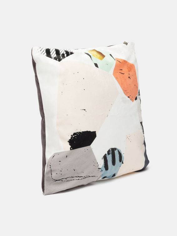 printed throw pillow