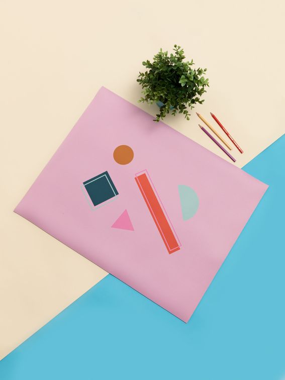 Desk Pad Artists pattern design