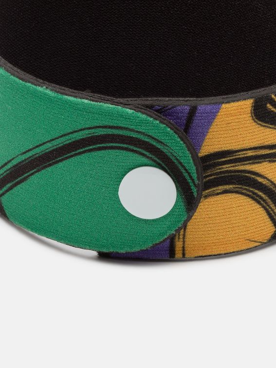Printed patterned mosaic wristband