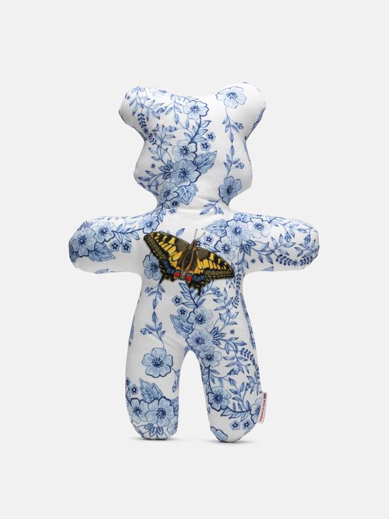 New Louis Vuitton For UNICEF DouDou Mini Teddy Bear Watercolors Print W/  Box