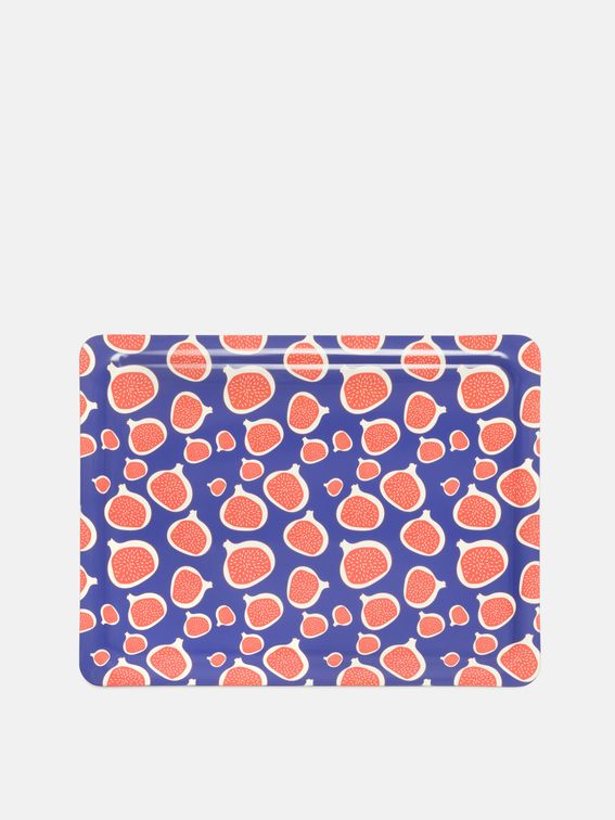 Tropical decorative serving trays