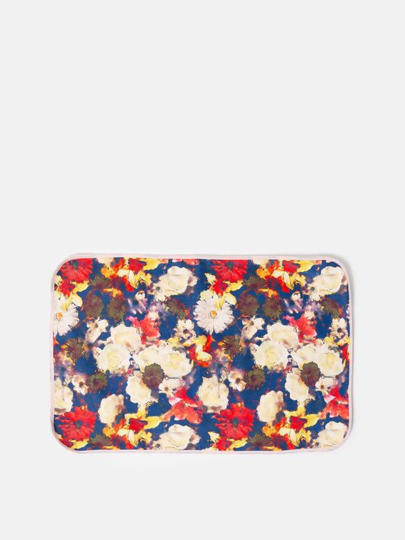 changing mat baby will love featuring bright floral artwork print