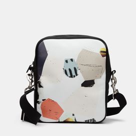 printed messenger bag