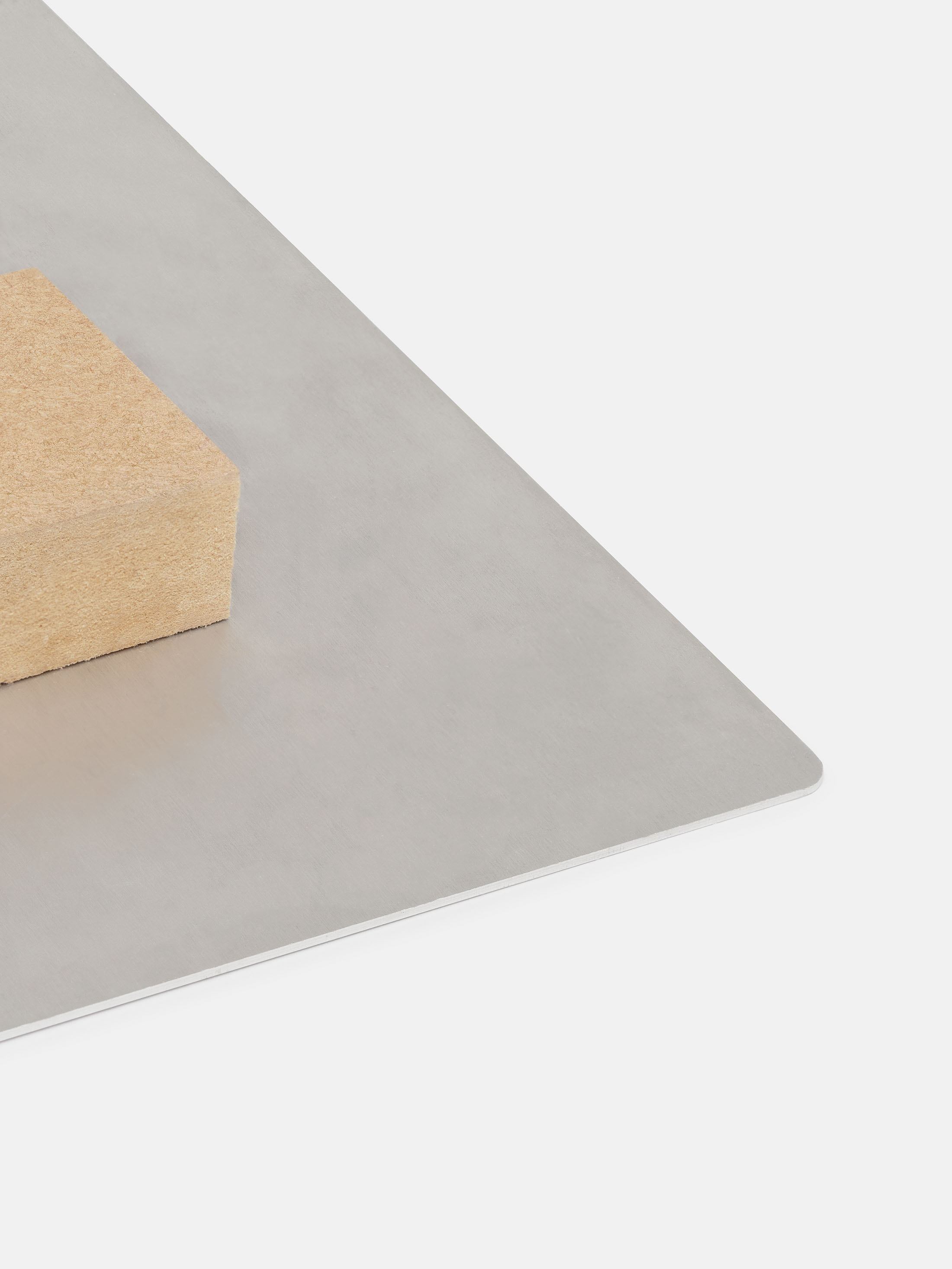 Metalen print voor bureau