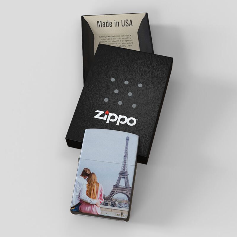Accendini Personalizzati Zippo. Accendini Stampati con Foto