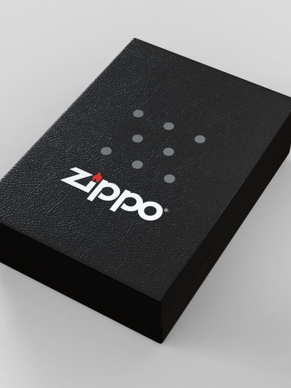 accendino personalizzato zippo con scatola regalo