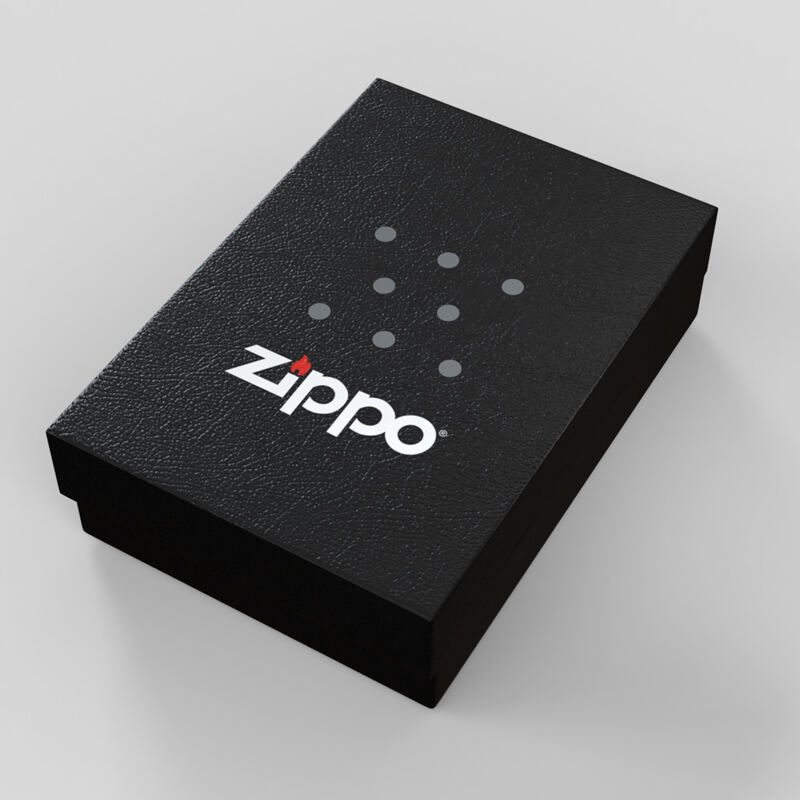 Briquet personnalisé Zippo® livré dans une boîte
