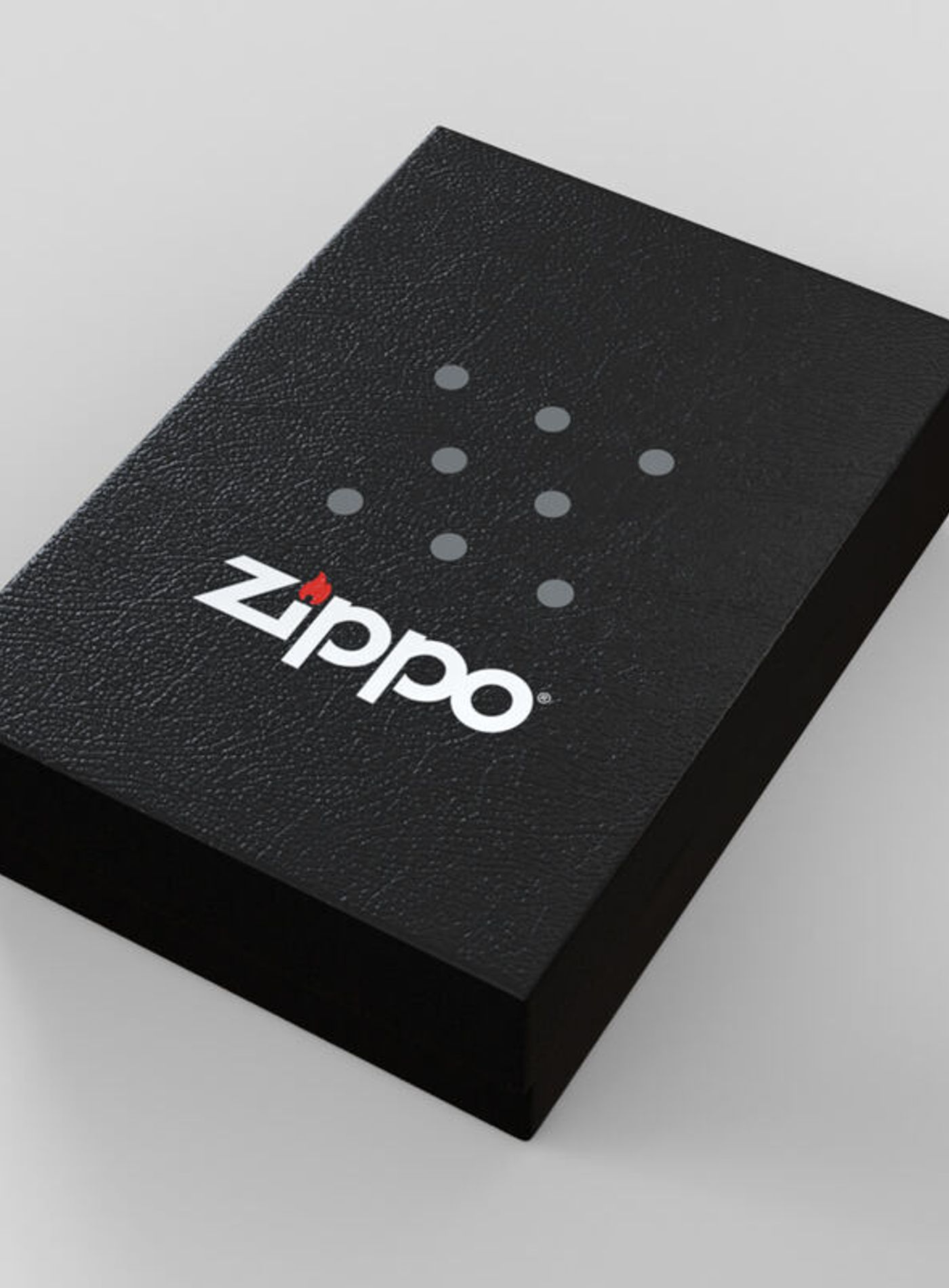 Aansteker Zippo Black Matte W/Border 26117 Aansteker Zippo Black Matte W/Border 26117