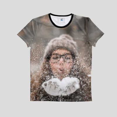 camiseta personalizada unisex foto online