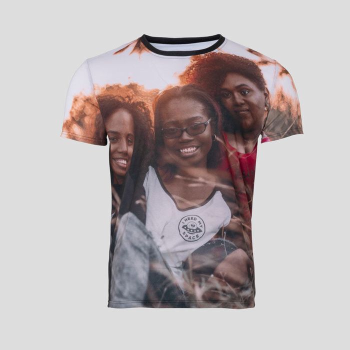 flise medlem springe T-shirt med foto | Designa t-shirt med eget tryck