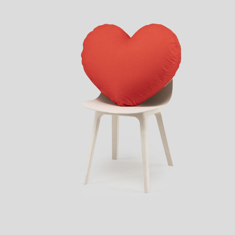 Large heart pillow best sale