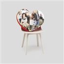 heart shaped personalized pillow