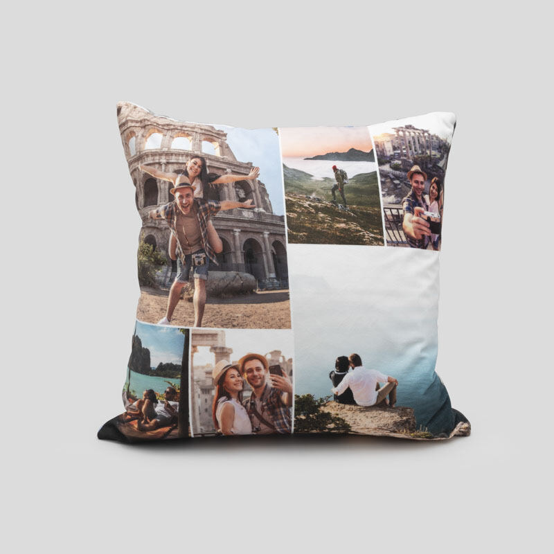 Double sided picture on sale pillow