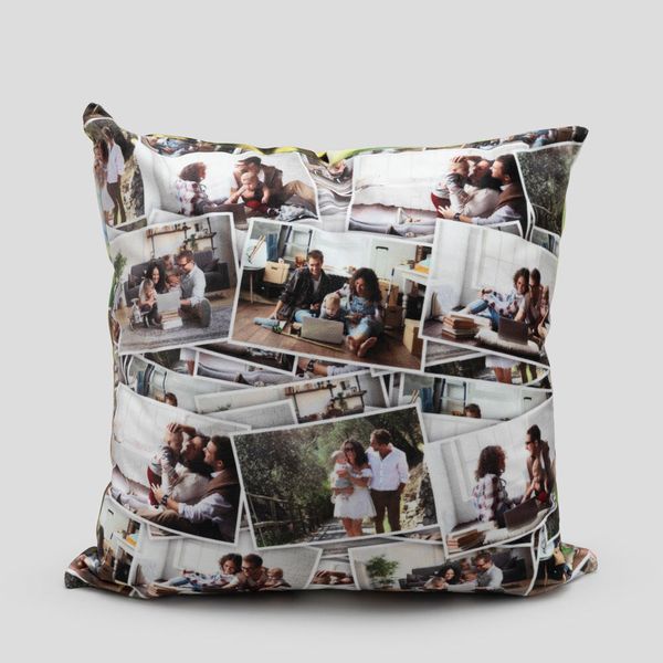 collage pillow