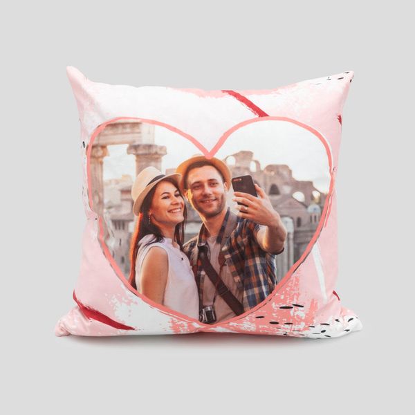 custom valentine pillow