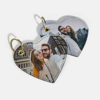 design your own custom leather keyring