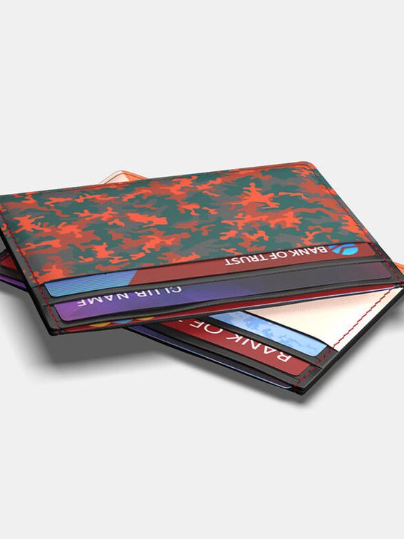 Porta Carte di Credito in pelle Personalizzati