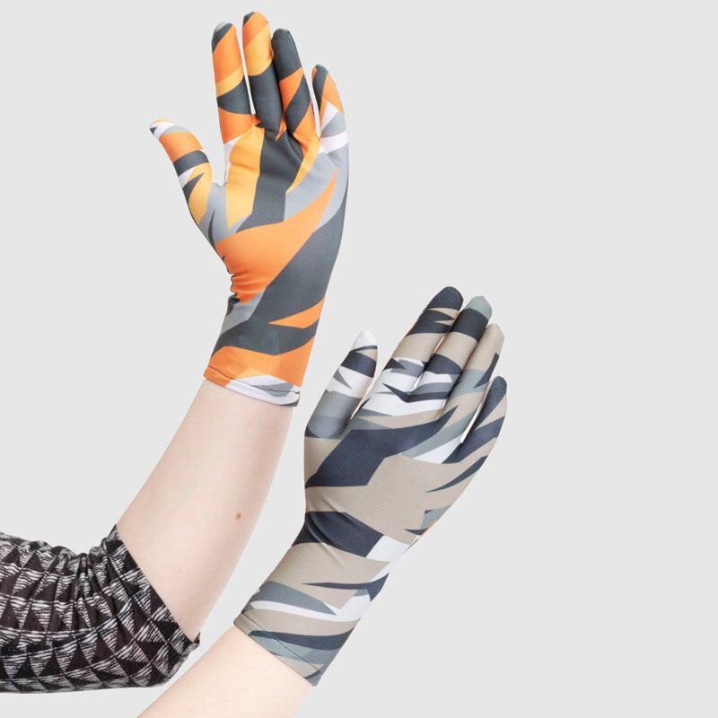 printed womens gloves