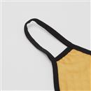 Bedruckte Maske Stoff Detail