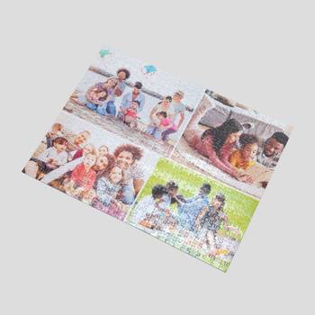 Photo collage jigsaw