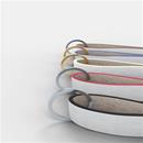 design your own keychain leather edge colors