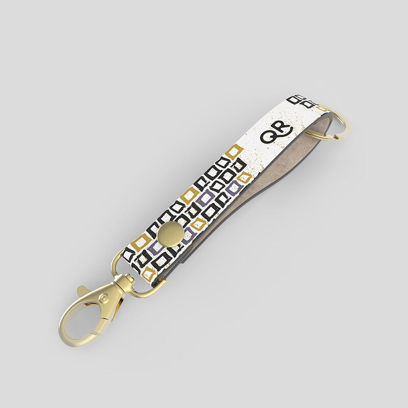 Name hot sale printed keychain