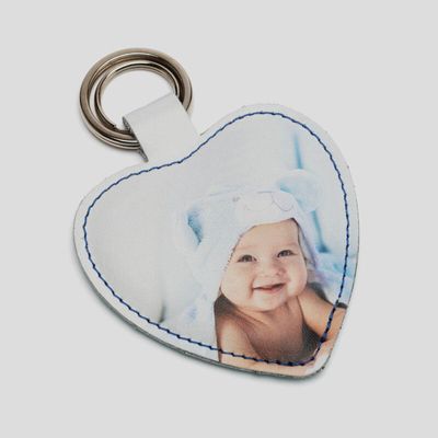 double sided photo keyrings gift