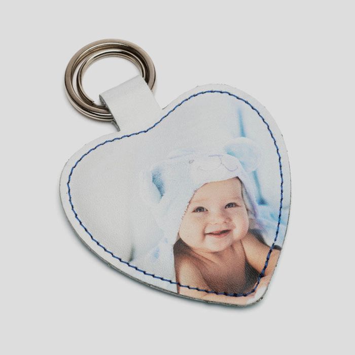 double sided photo keyrings gift