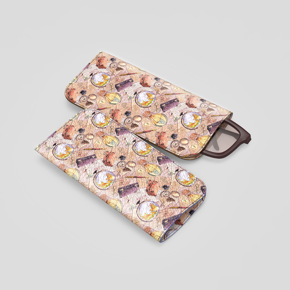 design your own leather glasses case
